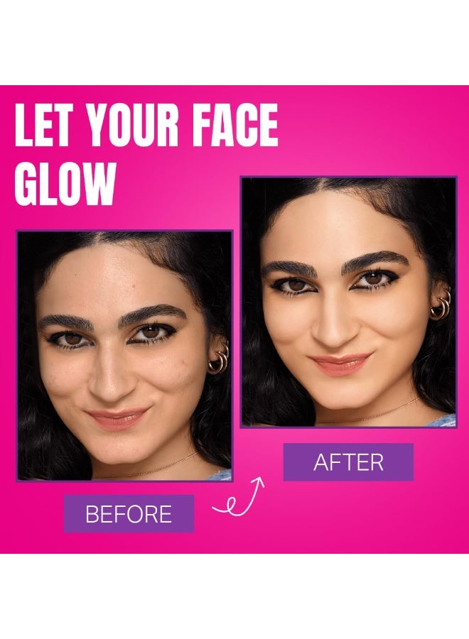 إل 18 كريم أساس Elle 18 Lasting Glow || 02 Marble || 27 مل - Image 4